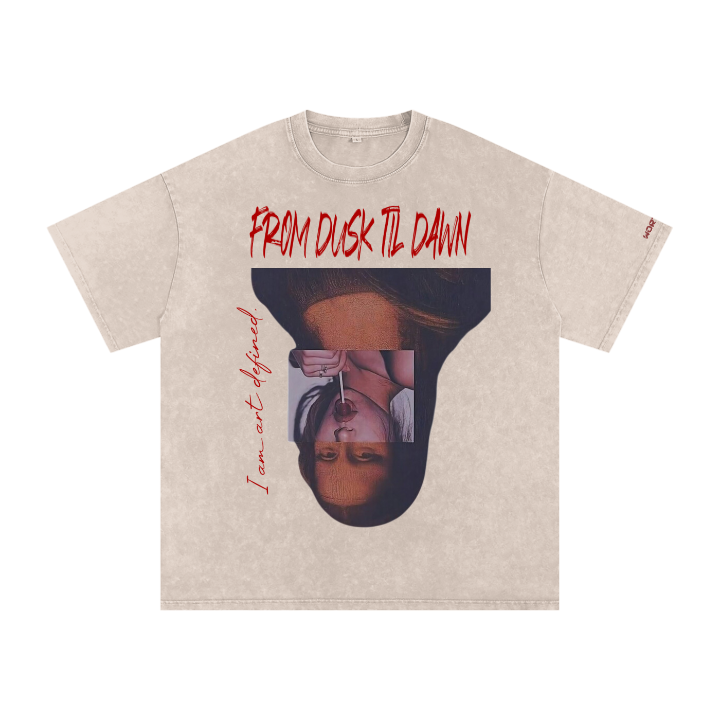 CHI Snow Washed Oversized Cotton T-Shirt