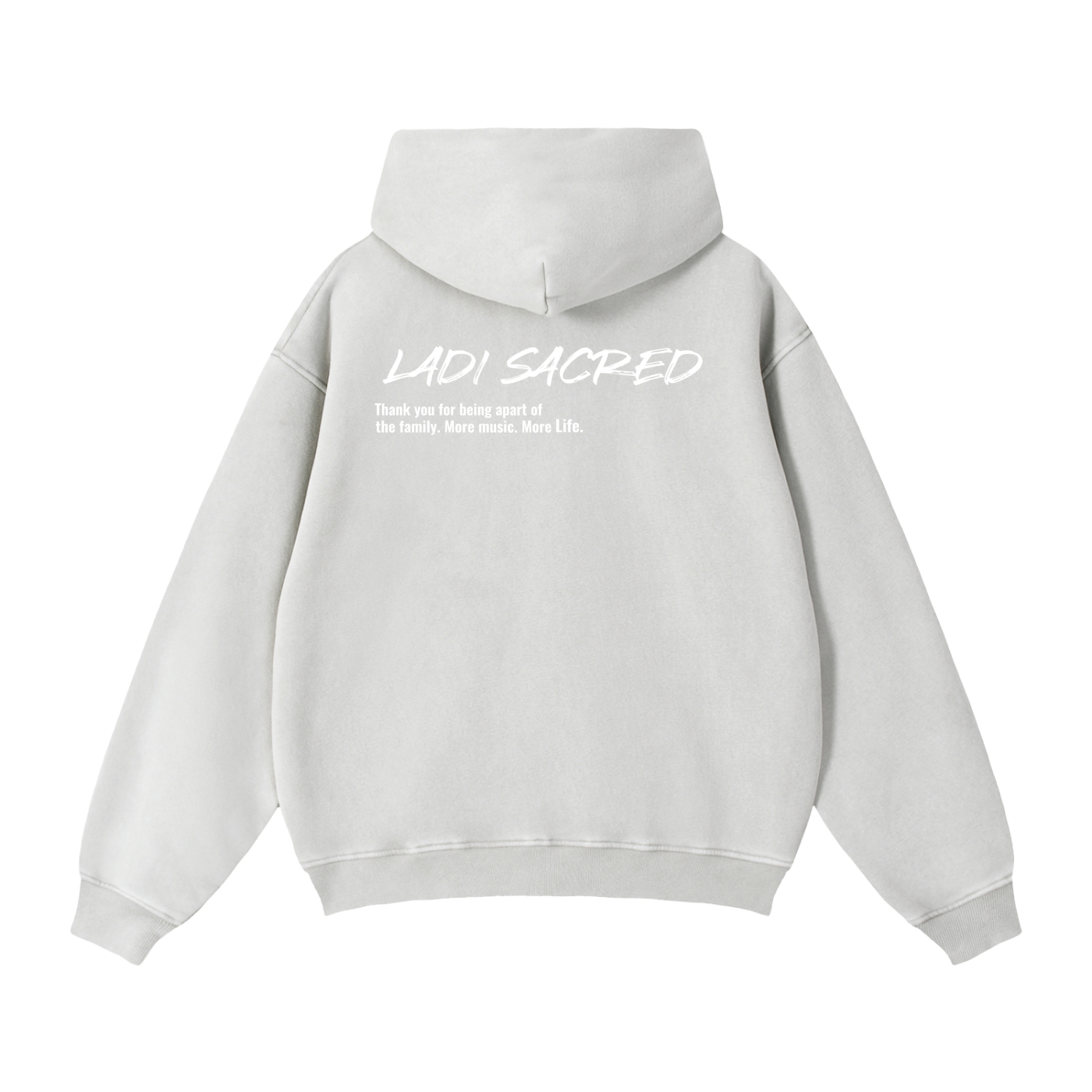 Zip-Through Boxy Fleece Hoodie